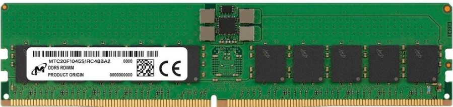 Micron 32GB ECC DDR5 RDIMM PC5-38400 4800MHz