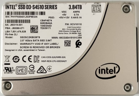 Intel DC S4510 3.84TB